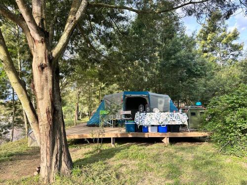 Swellendam Other | Gaia River Wooden deck campsite