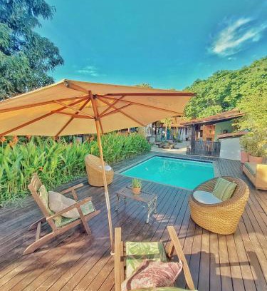 Bosque de Geriba Hotel | Guest Favorite Gambá Nomads House with Pool and Ocean View
