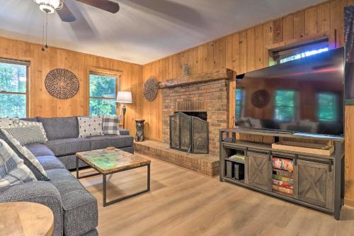 Weaverville House | Inviting Weaverville Home with Deck and Fire Pit for Families