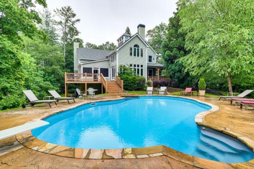 Dahlonega House | Game Room and Pool Group Getaway in Dahlonega!