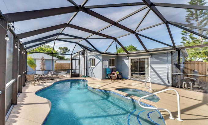 Greenbriar Estates House | Relaxing Retreat in South Daytona: Game Room & Private Pool