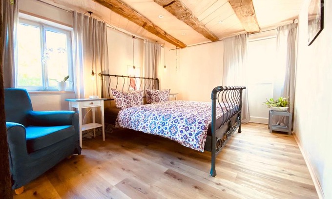 Nehren Apartment | Cozy Ground-Floor Retreat: Pet-Friendly with Rain Shower