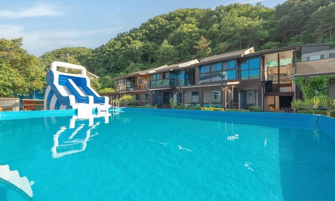 Buk House | Family-Friendly Escape at Gapyeong Amor Pension with Pool