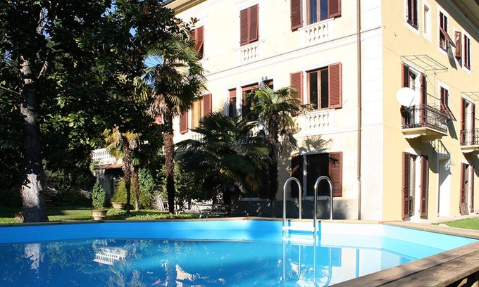 Bagni di Lucca Apartment | Relax in a Stylish Garden Apartment with Pool & Kitchen