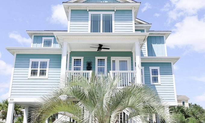 Salters Cove House | Pet-Friendly Beach House with Golf Cart, Steps to Ocean