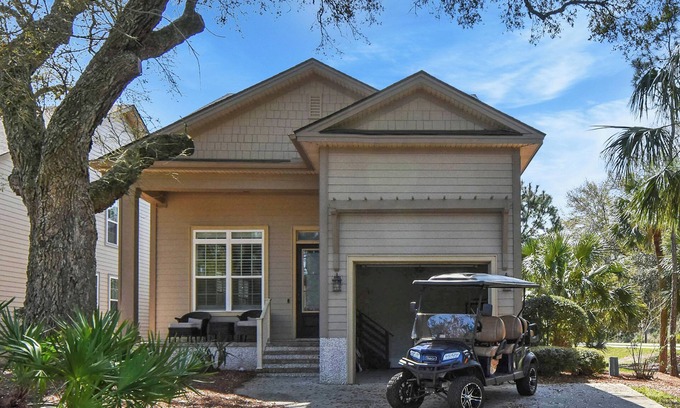 Jekyll Island House | Garden Cottage 63 - Guest Rated Perfection with Ocean View