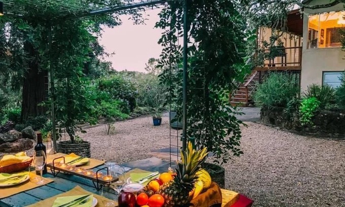 Deer Park Cottage | Inviting Garden Cottage with Pool and Scenic Vineyard Views