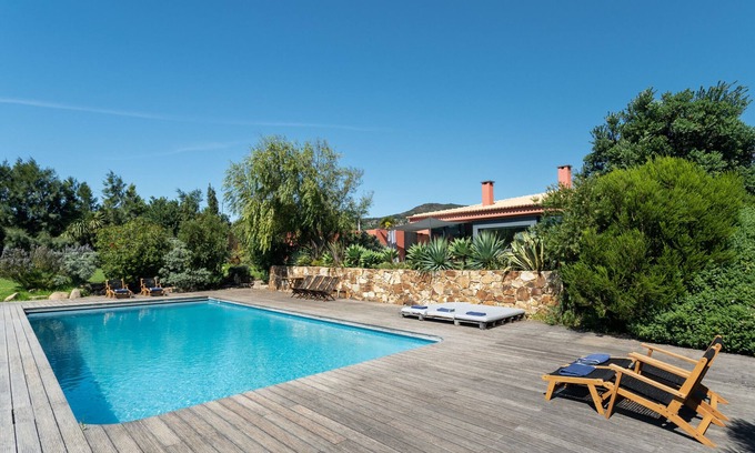 Malveira da Serra Villa | Relax at Garden Seaside Villa with Private Pool & Spa