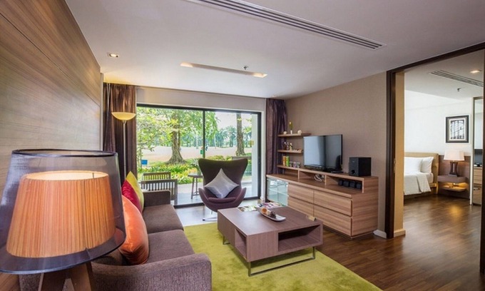Bang Phli Apartment | Experience Comfort in Our Garden Suite Two Bedroom
