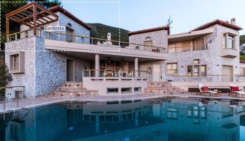 Melissopetra Apartment | Inviting Gardenia Junior Suite in Epidavros with Pool Access