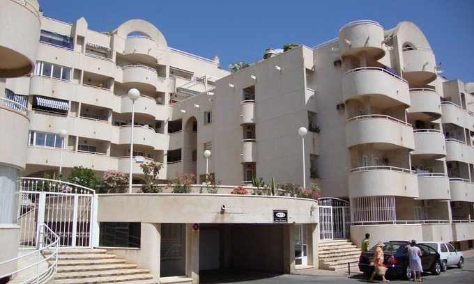 Garrucha Apartment | Garrucha Apartment with Pool and Ocean View by the Sea
