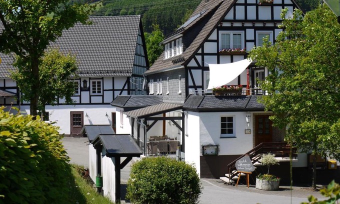 Kirchrarbach House | Exceptional Stay at Gasthof zur Post with Hot Tub & Dining