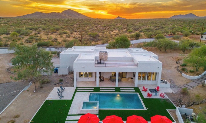 Pinnacle Peak House | Exclusive Gated Estate with Pool, Hot Tub & Recreational Fun