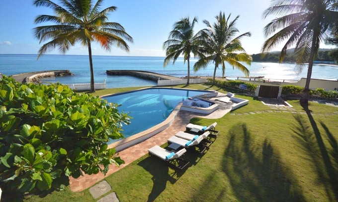 Mammee Bay House | Beachfront Retreat with Ocean Views and Private Pool Access
