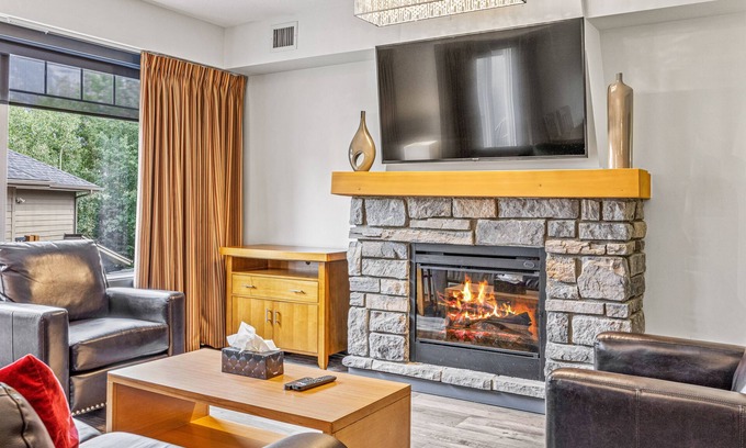 Dead Man's Flats Condo | Gateway to the Rockies: 3-Bedroom Suite with Mountain Views