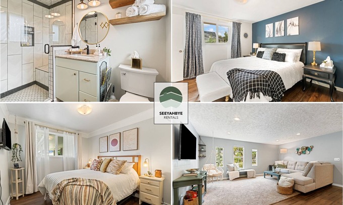 Sunset House | Cozy Boise Home Minutes from BSU with Romantic Suite & BBQ