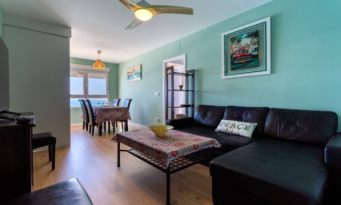 Cadiz Apartment | GAVIOTA Family Home: Top-Rated Stay with Free Parking