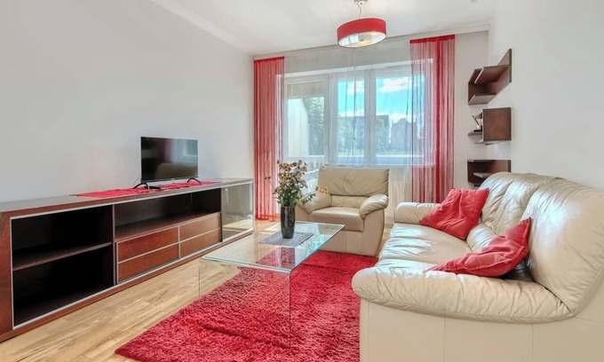 Gdansk Apartment | Gdańsk Rogalińska Apt - Parking, Balcony&Workspace - by Rentujemy