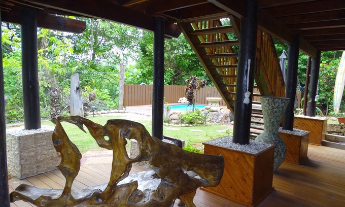 Anse la Blague Villa | Relax at Gecko Villa with Oceanfront Views and Pool Access