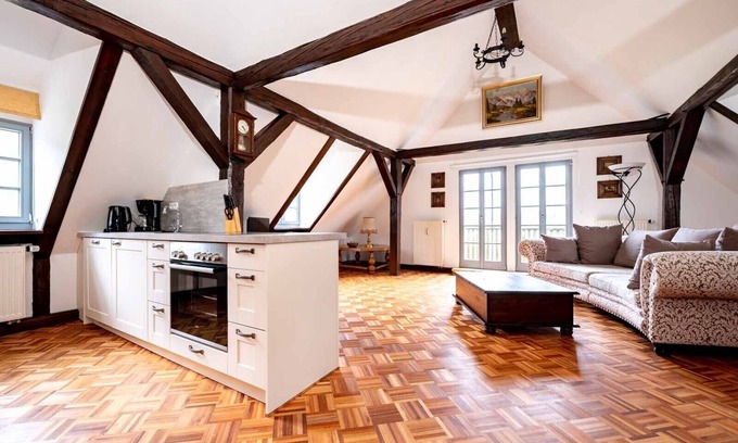 Creglingen Apartment | Inviting Maisonette with Scenic Balcony and Family Amenities