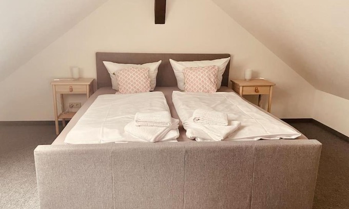 Schoppenstedt Apartment | Cozy City Apartment "Elmrand" with Scenic Views