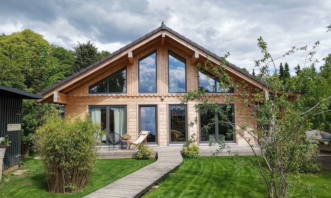 Scharbeutz House | Idyllic Lakefront Cabin with Garden & Spa Amenities