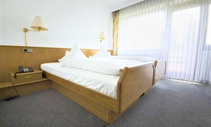 Langenbrand Apartment | Cozy Double Room with Balcony and Spa Amenities Await