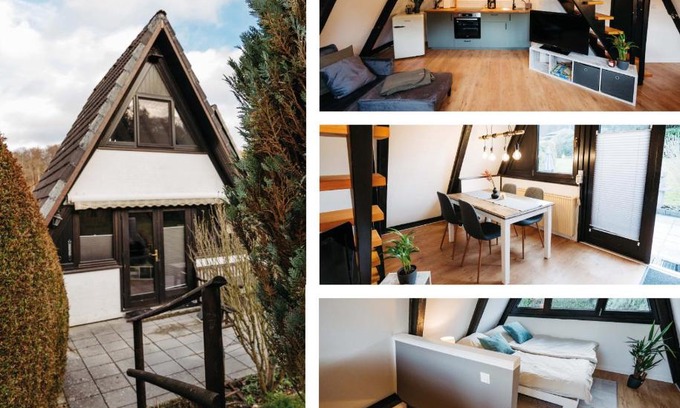 Furstenberg House | Cozy Nurdachhaus Retreat with Sauna in Nature Paradise