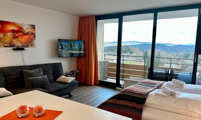 Geyersberg Apartment | Cozy Studio with Pool Access in a Welcoming Atmosphere