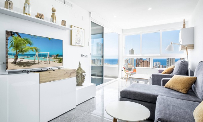 Rincon de Loix Apartment | Discover Gemelos 22-3-21D: Oceanfront Escape with Spa