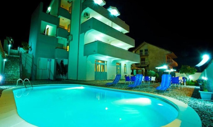 Orahovac Apartment | Oceanfront Gemma di Cattaro Apartments with Pool Access