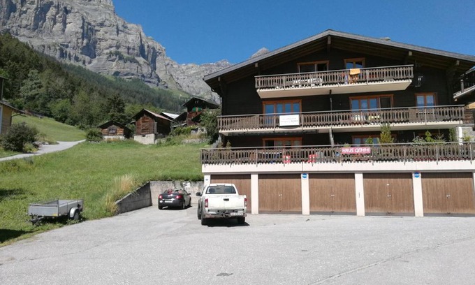 Inden Apartment | Pet-Friendly Gemmi Apartment in Inden Leukerbad, 8/10 Rating