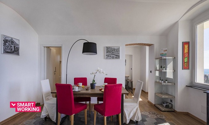 Castelletto Apartment | Genova Wonderview: Rated 10/10 with Family-Friendly Amenities
