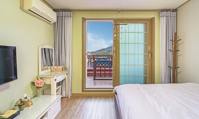 Irun-myeon House | Inviting Geoje Araon Pension with Pool & Kid-Friendly Amenities