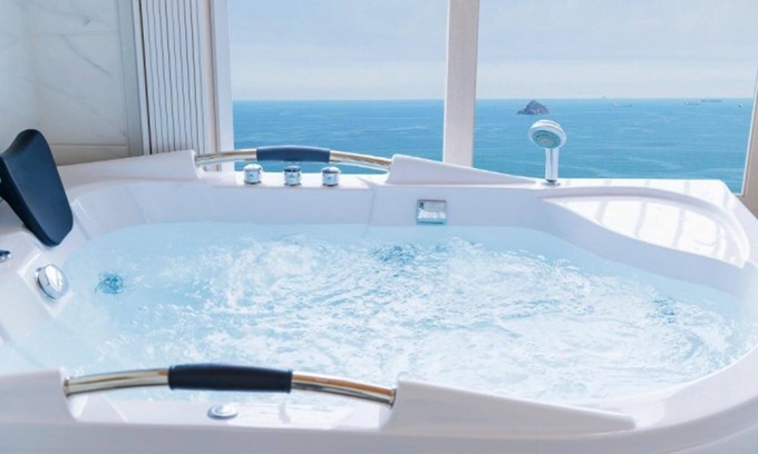 Geoje House | Discover Relaxation at Geojedo Bailey Pension with Pool