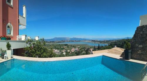 Perama Apartment | Unforgettable GEOMAR HOUSE 2 Sky and View with Oceanfront Pool