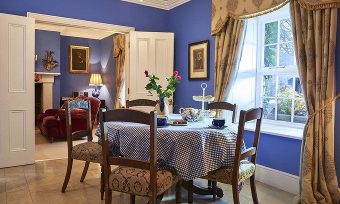 Headford House | Elegant Georgian Villa Overlooking Fountain in Private Estate
