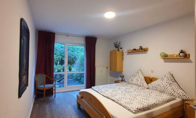 Suedvorstadt Apartment | Ideal Family Getaway: Garden Terrace Apartment Awaits