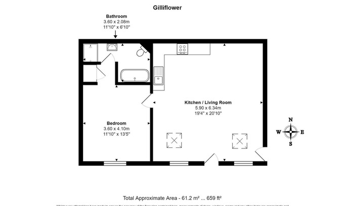 Liskeard Cottage | Gilliflower -luxury and romantic, 1 bedroom cottage, dog friendly