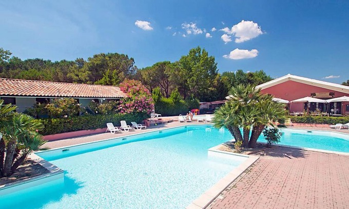 Marina di Bibbona House | Gineprino by Interhome: Oceanfront Retreat with Pool & Spa