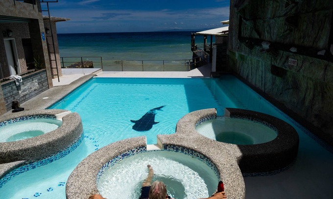 Oslob Hotel | Ging-Ging Hotel & Resort: Oceanview Poolside Retreat