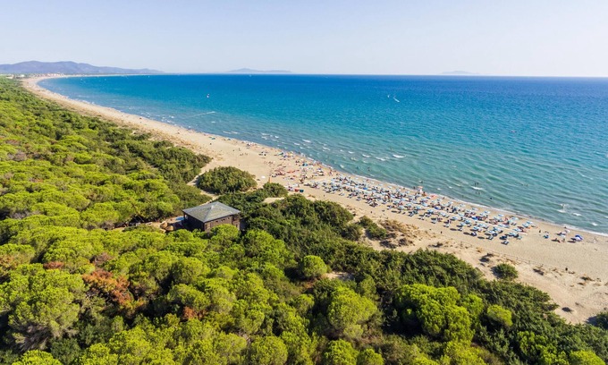 Marina di Grosseto RV Rental | Beautiful Gitavillage Le Marze: Oceanfront, Pool & Pet-Friendly