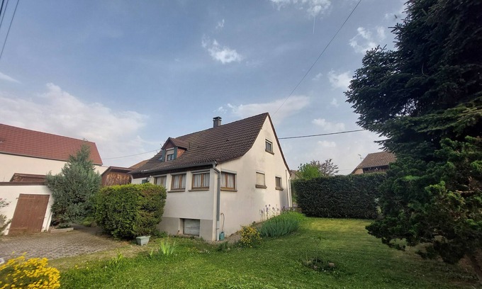 Sainte-Croix-en-Plaine House | Cozy Gite for 4 in Central Alsace Near Colmar