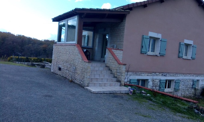 Saint-Laurent-Lolmie House | Relaxing Gite for 6 with Pool, Billiards & Family Fun