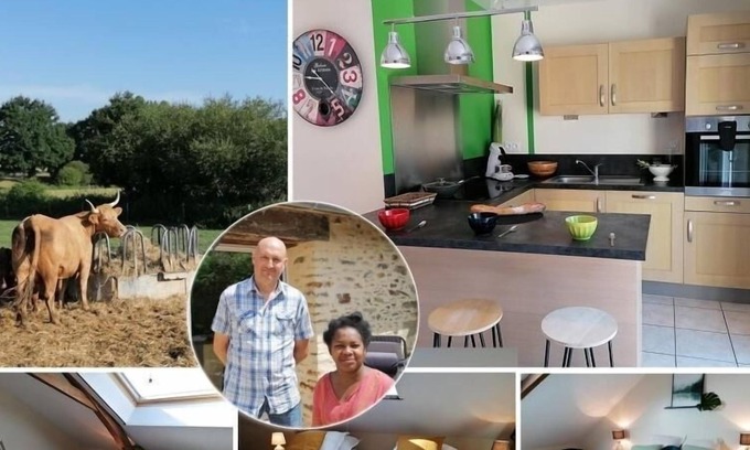 Cosse-le-Vivien Cottage | Gite Cossé-le-Vivien: Family-Friendly Retreat with Kitchen