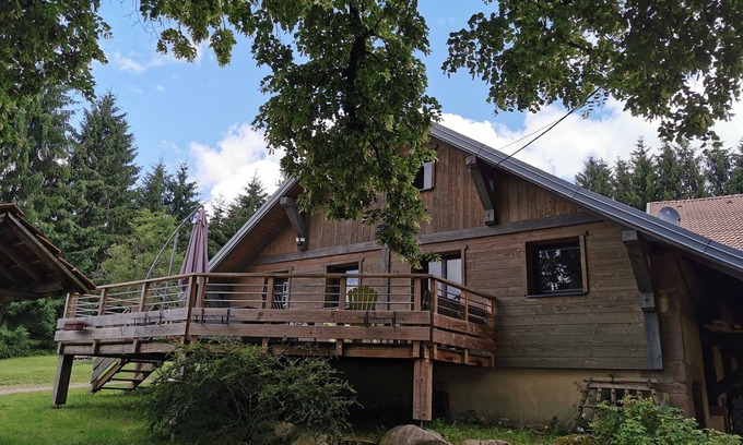 Gerbamont Ski Chalet | Gite de la Bourbatte - Relaxing Spa & Pool Retreat near Gerardmer