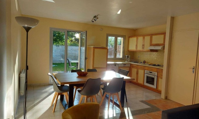 Denneville House | Relax at Gite Denneville Plage - Steps from the Beach