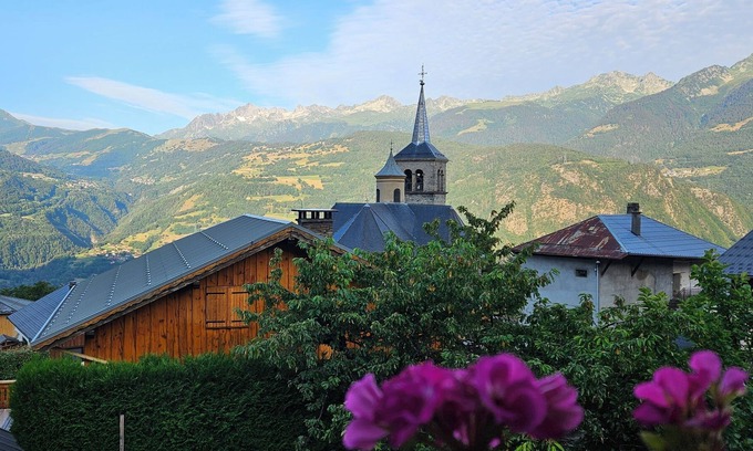Aigueblanche Ski Chalet | GITE DES BOVATES in a Mountain Village in Savoie