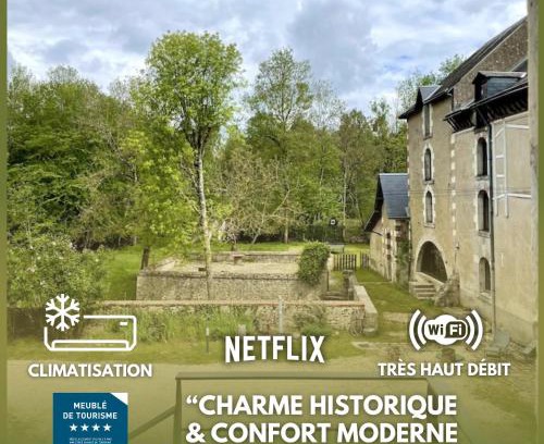 Nouan-sur-Loire House | Cozy Gite du Meunier: Oceanfront Retreat with Great Amenities