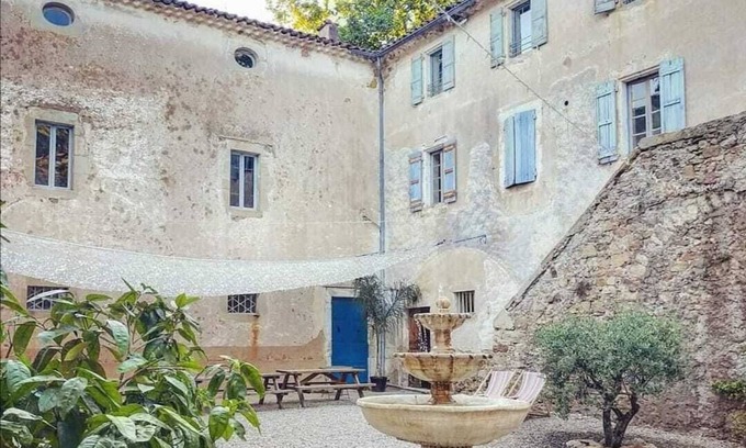 Lamalou-les-Bains Apartment | Charming Gite for 6 with Pool and Ocean View in Lamalou